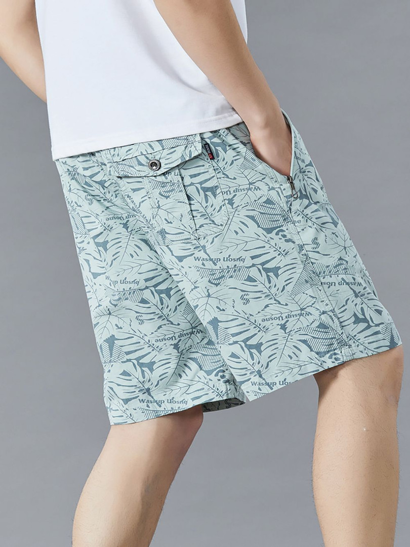StyleCast x Revolte Men Printed Regular Fit Cotton Shorts