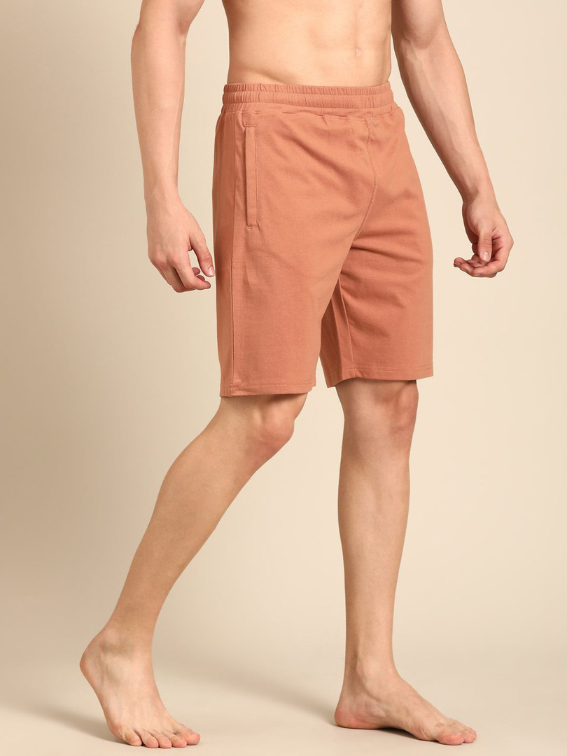 Pepe Jeans Men Solid Mid-Rise Lounge Shorts