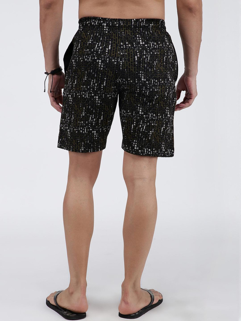 AMUL COMFY Men Printed Lounge Shorts