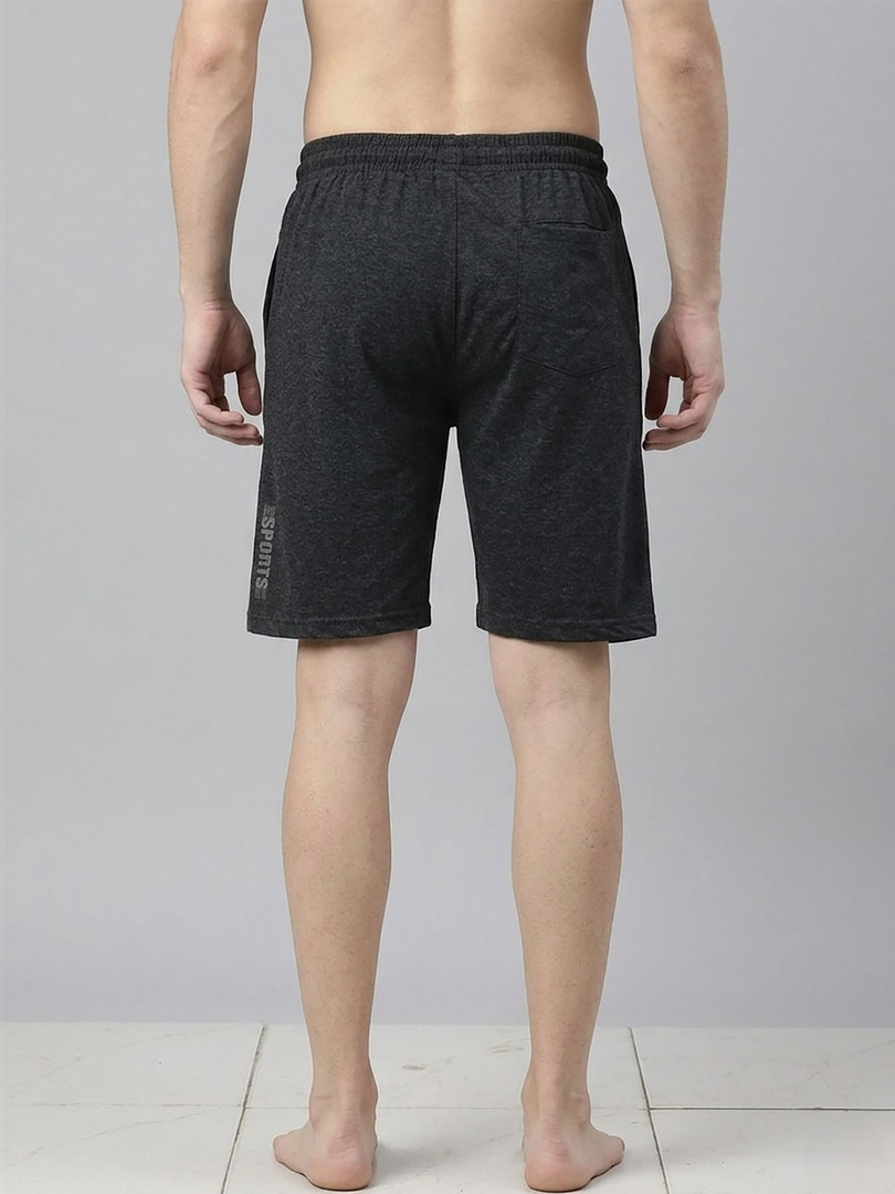 Roadster The Lifestyle Co Cotton Mid-Rise Lounge Shorts With Side Pocket