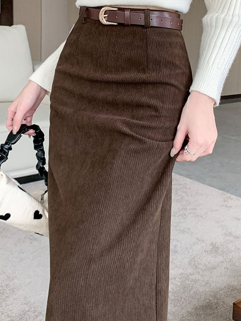 StyleCast Opaque Pencil Straight Midi Skirts