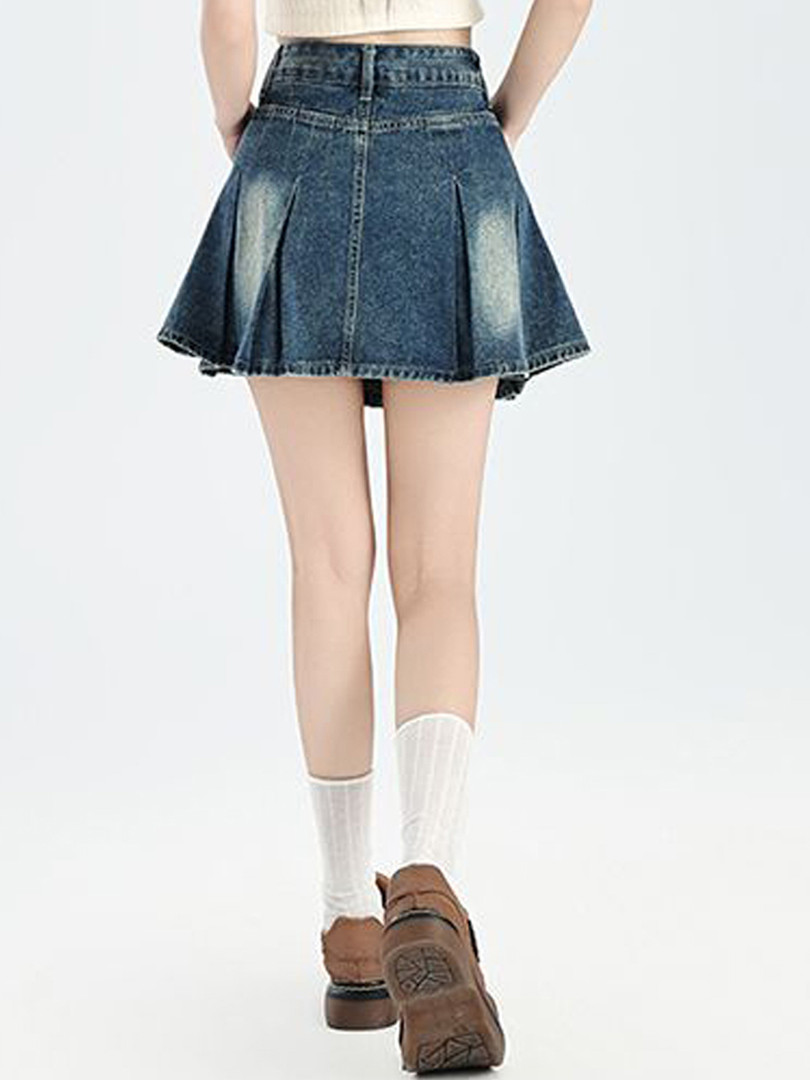 StyleCast x Revolte Pure Cotton Flared Mini Skirts