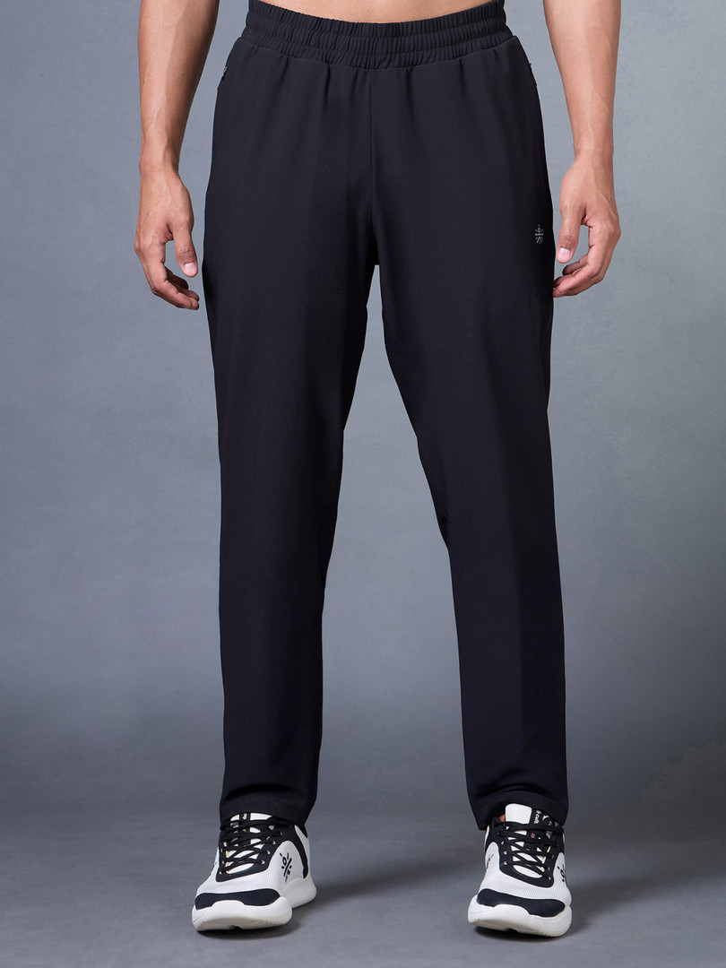 CULT Men Black Impact Running Trackpants