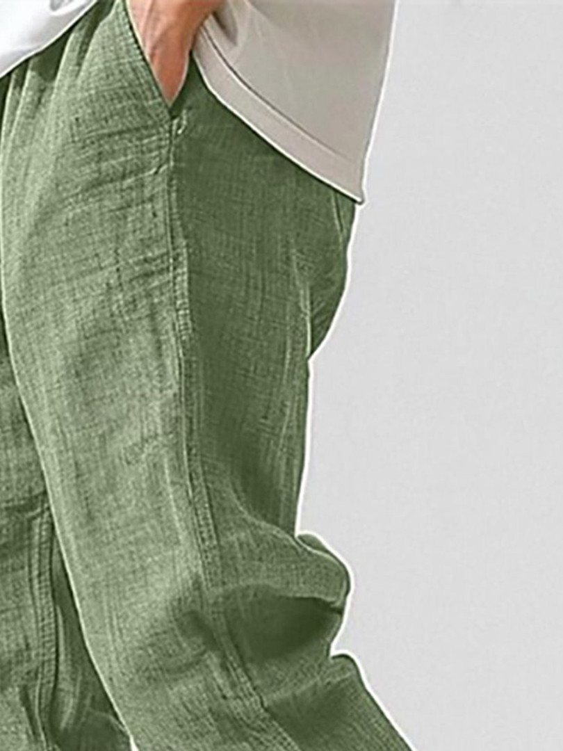 StyleCast x Revolte Men Easy Wash Cotton Joggers Trousers
