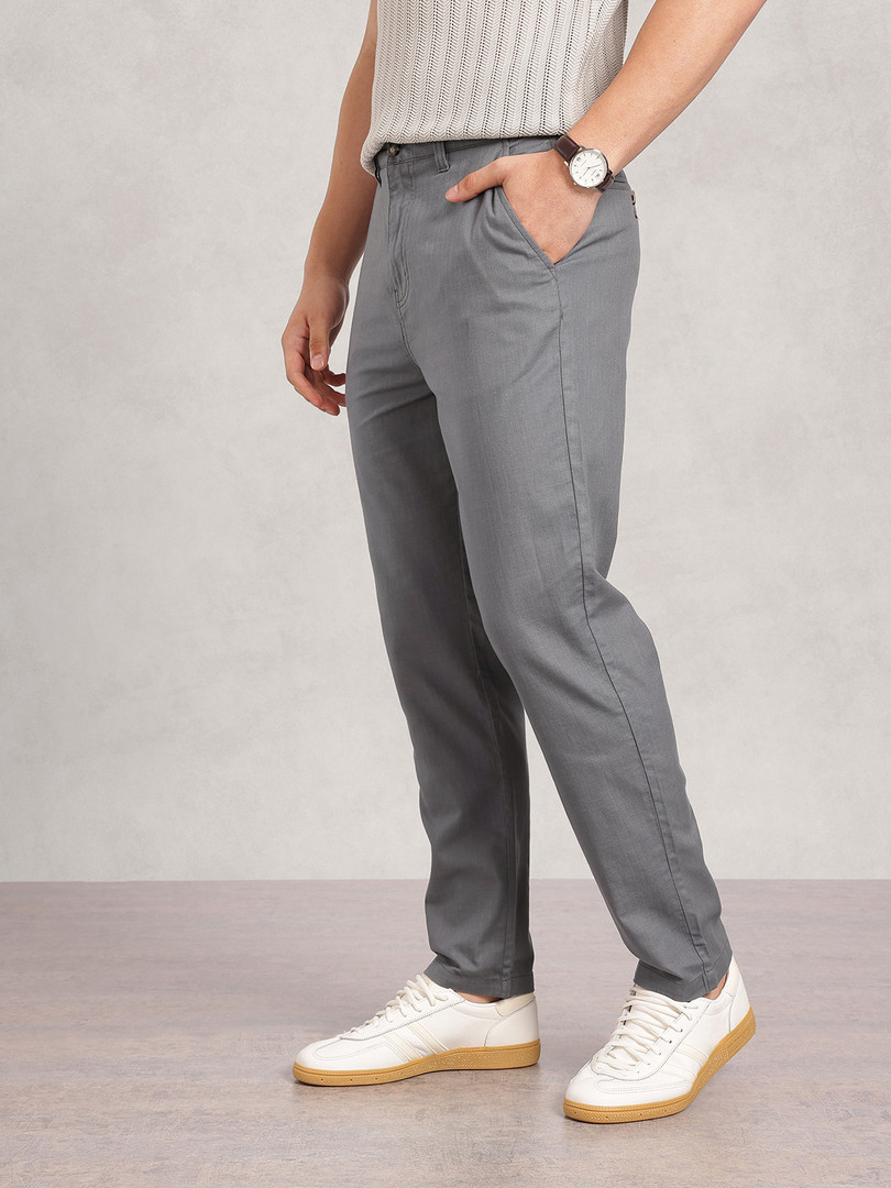 Nautica Men Slim Fit Pure Cotton Chinos Trousers